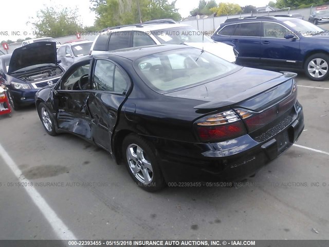 1G2HZ541024119224 - 2002 PONTIAC BONNEVILLE SSEI BLACK photo 3