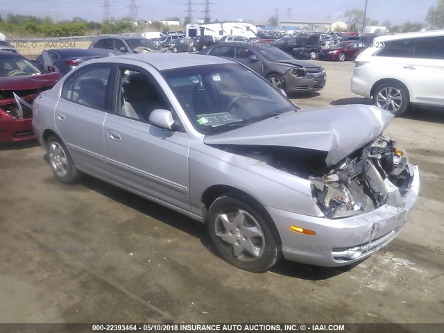 KMHDN46D75U094202 - 2005 HYUNDAI ELANTRA GLS/GT SILVER photo 1