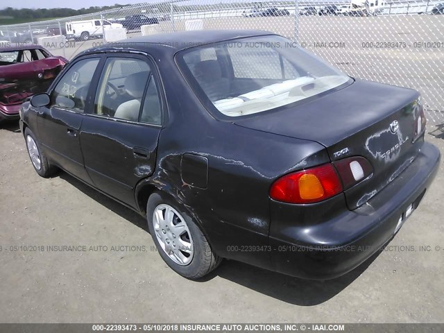 1NXBR12EXXZ193690 - 1999 TOYOTA COROLLA VE/CE/LE 黑色 照片 3