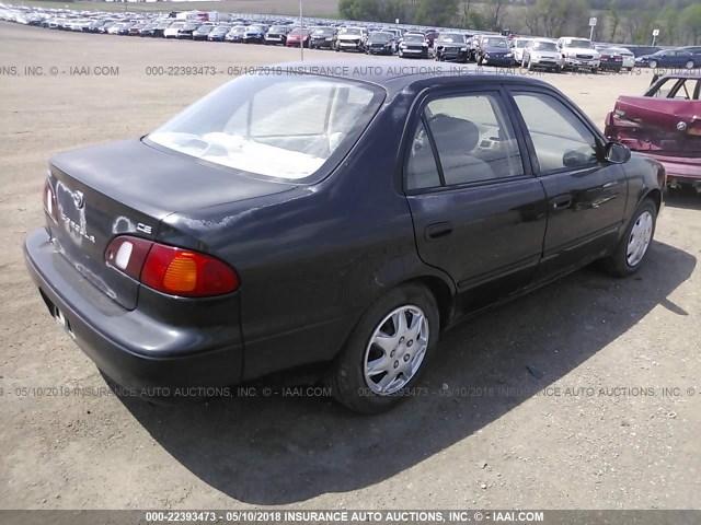 1NXBR12EXXZ193690 - 1999 TOYOTA COROLLA VE/CE/LE 黑色 照片 4