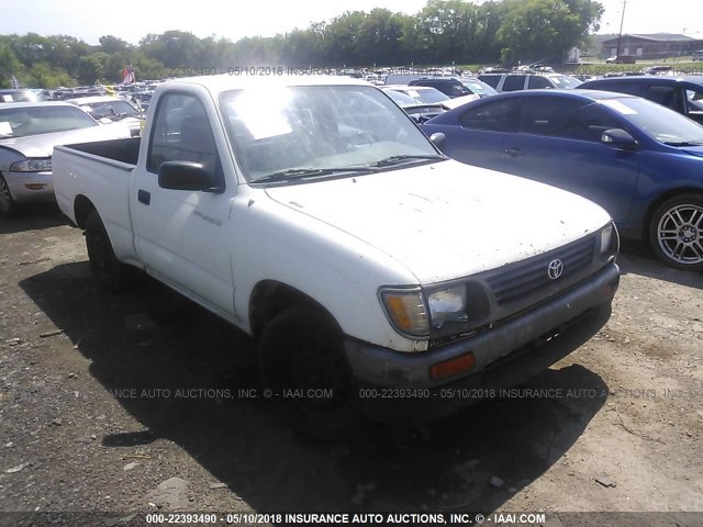 4TAUN41BXSZ016100 - 1995 TOYOTA TACOMA WHITE photo 1