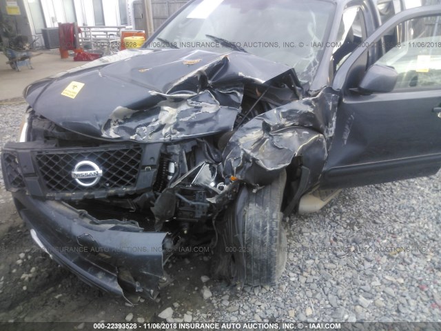 5N1AR1NN0AC621786 - 2010 NISSAN PATHFINDER S/LE/SE BLUE photo 6