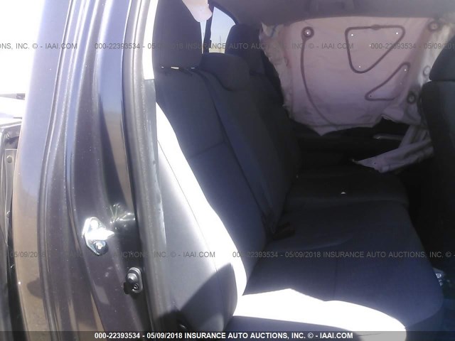 3TMAZ5CN9HM049222 - 2017 TOYOTA TACOMA DOUBLE CAB/SR5/TRD SPORT/ GRAY photo 8