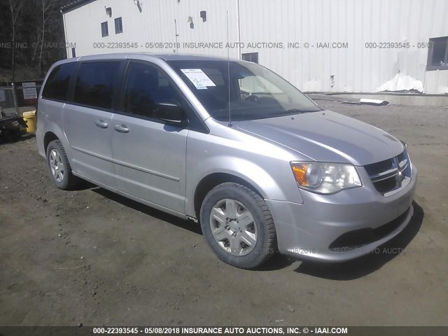 2D4RN4DG8BR646986 - 2011 DODGE GRAND CARAVAN EXPRESS SILVER photo 1