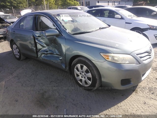 4T1BF3EK5AU540016 - 2010 TOYOTA CAMRY SE/LE/XLE 绿色 照片 1