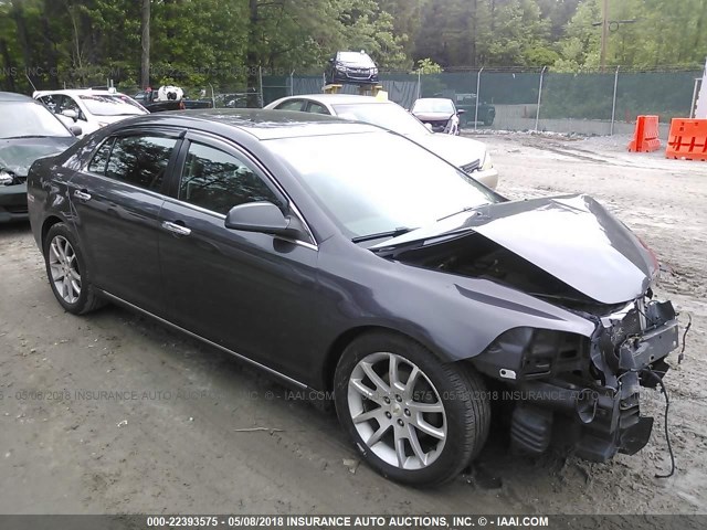 1G1ZE5E76AF248272 - 2010 CHEVROLET MALIBU LTZ ნაცრისფერი ფოტო 1