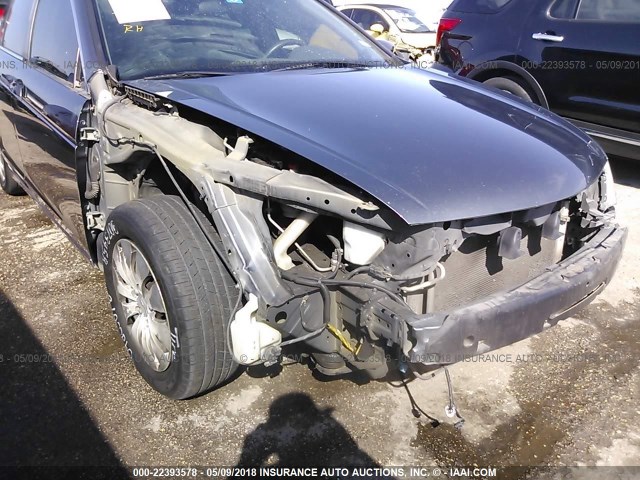 1HGCP26369A163265 - 2009 HONDA ACCORD LX GRAY photo 6