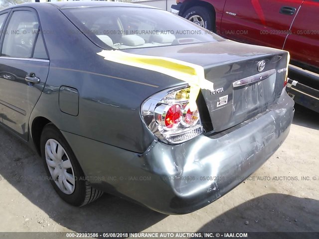 4T1BE32KX5U087251 - 2005 TOYOTA CAMRY LE/XLE/SE BLACK photo 6