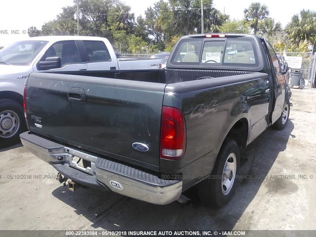 2FTRF18234CA45708 - 2004 FORD F-150 HERITAGE CLASSIC GREEN photo 4