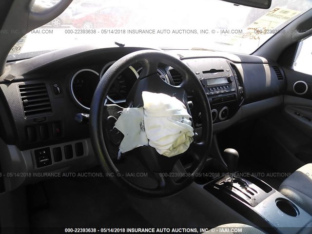 5TETX22N58Z482389 - 2008 TOYOTA TACOMA ACCESS CAB 银色 照片 5