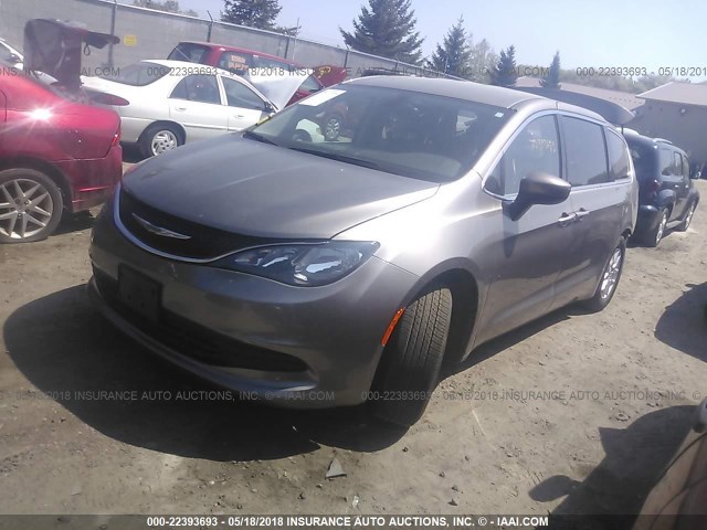 2C4RC1CG0HR695532 - 2017 CHRYSLER PACIFICA LX GOLD photo 2