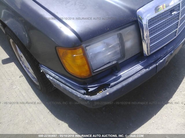 WDBEA34E4NB812731 - 1992 MERCEDES-BENZ 400 E BLACK photo 6