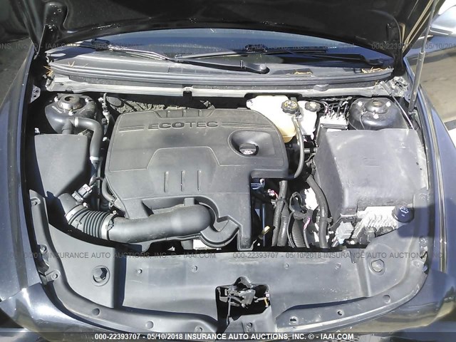 1G1ZE5E07CF230482 - 2012 CHEVROLET MALIBU LTZ BLACK photo 10