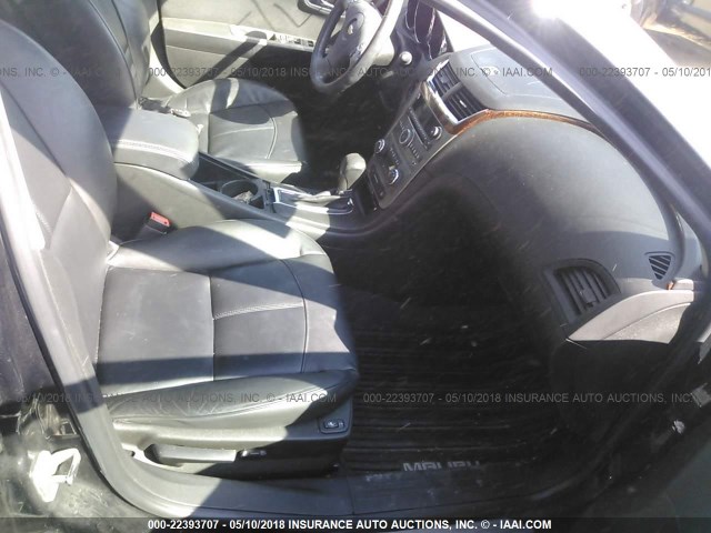 1G1ZE5E07CF230482 - 2012 CHEVROLET MALIBU LTZ BLACK photo 5