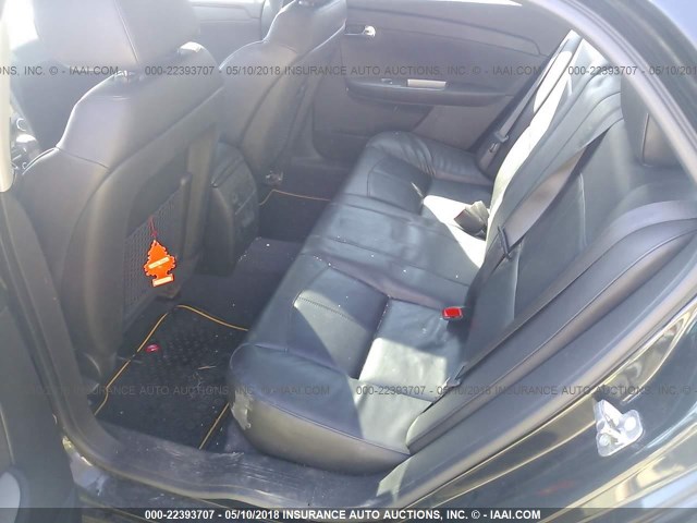 1G1ZE5E07CF230482 - 2012 CHEVROLET MALIBU LTZ BLACK photo 8