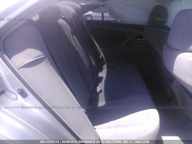 4T4BE46K59R071194 - 2009 TOYOTA CAMRY SE/LE/XLE SILVER photo 8