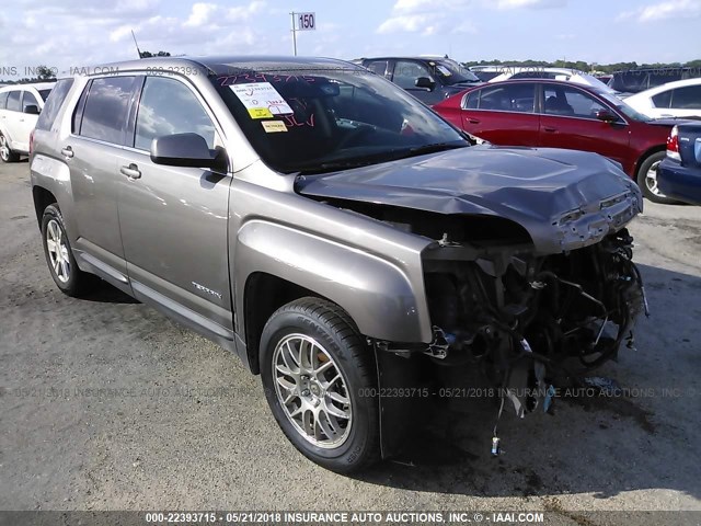 2CTALMEC2B6431105 - 2011 GMC TERRAIN SLE BROWN photo 1