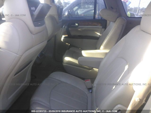 5GAKRCEDXBJ116820 - 2011 BUICK ENCLAVE CXL Marron photo 8