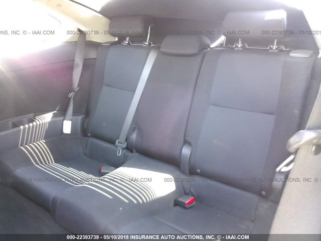 JTKDE3B77A0305777 - 2010 TOYOTA SCION TC 白色 照片 8