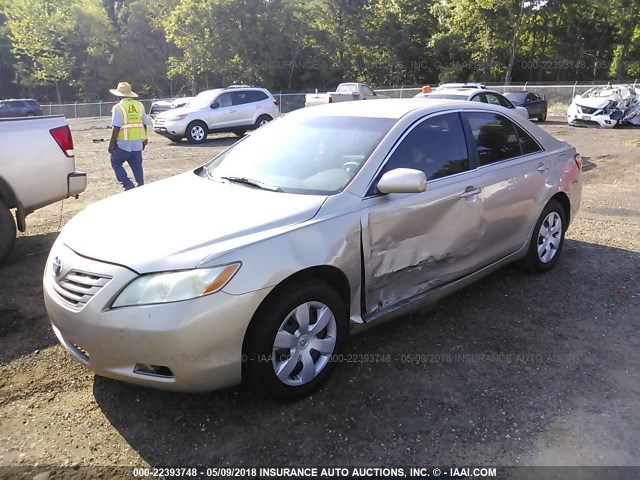 4T1BE46K88U790027 - 2008 TOYOTA CAMRY CE/LE/XLE/SE TAN photo 2