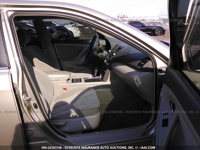 4T1BE46K88U790027 - 2008 TOYOTA CAMRY CE/LE/XLE/SE TAN photo 5