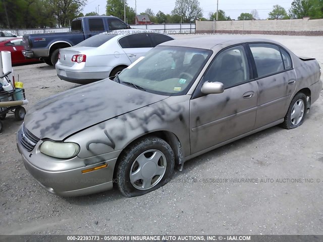 1G1NE52J5Y6247199 - 2000 CHEVROLET MALIBU LS 金色 照片 2