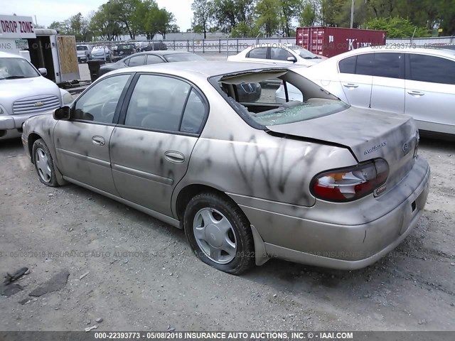 1G1NE52J5Y6247199 - 2000 CHEVROLET MALIBU LS 金色 照片 3