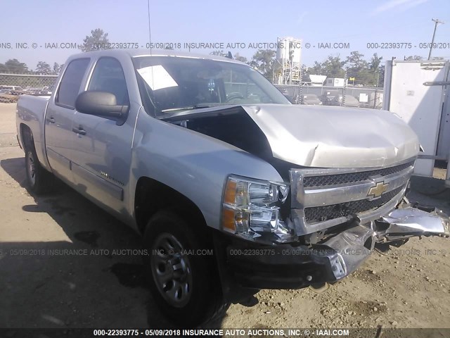 3GCPCREA2BG395485 - 2011 CHEVROLET SILVERADO C1500  LS SILVER photo 1