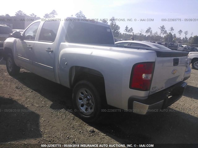 3GCPCREA2BG395485 - 2011 CHEVROLET SILVERADO C1500  LS SILVER photo 3