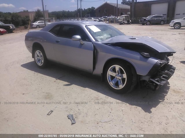 2C3CDYAG9DH729213 - 2013 DODGE CHALLENGER SXT SILVER photo 1