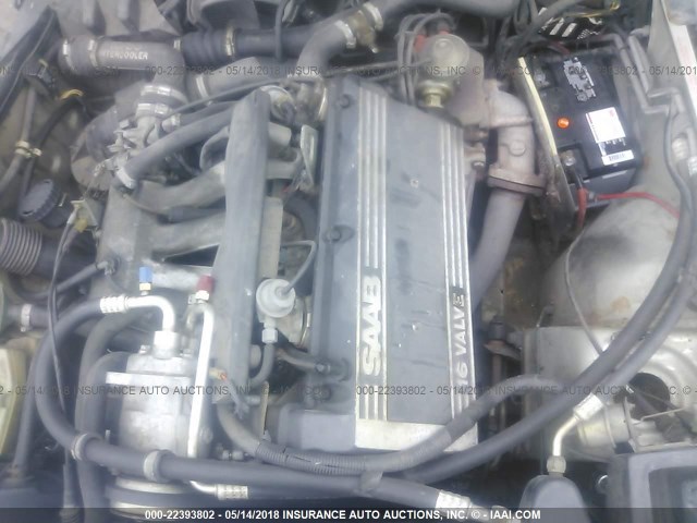 YS3AD76L1G7026071 - 1986 SAAB 900 SILVER photo 10