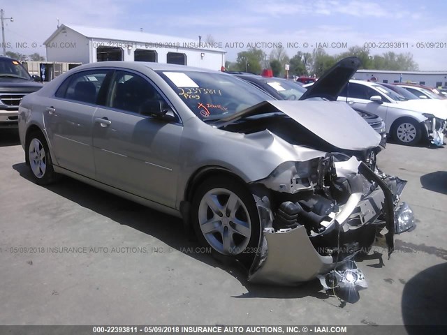 1G1ZB5E01CF266788 - 2012 CHEVROLET MALIBU LS GOLD photo 1