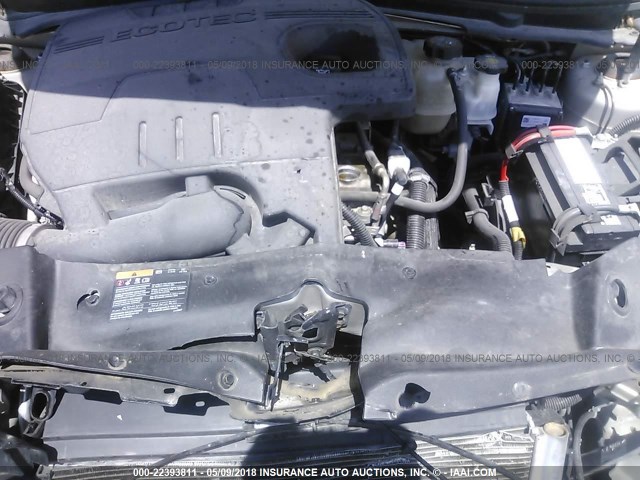 1G1ZB5E01CF266788 - 2012 CHEVROLET MALIBU LS GOLD photo 10