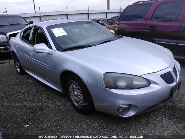 2G2WP522641139372 - 2004 PONTIAC GRAND PRIX GT SILVER photo 1