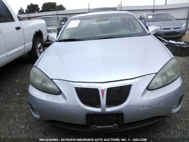 2G2WP522641139372 - 2004 PONTIAC GRAND PRIX GT SILVER photo 6