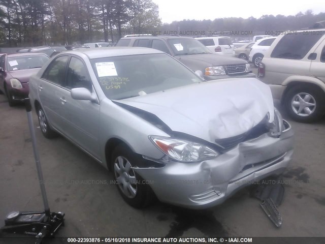 4T1BE32K22U632340 - 2002 TOYOTA CAMRY LE/XLE/SE ვერცხლისფერი ფოტო 1