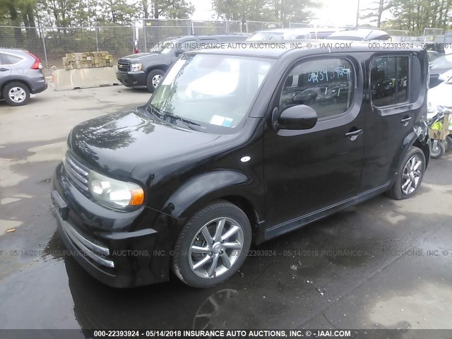 JN8AZ28R19T114677 - 2009 NISSAN CUBE S/SL GRAY photo 2