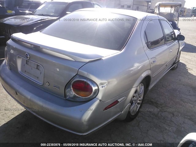 JN1DA31A83T439685 - 2003 NISSAN MAXIMA GLE/SE SILVER photo 4