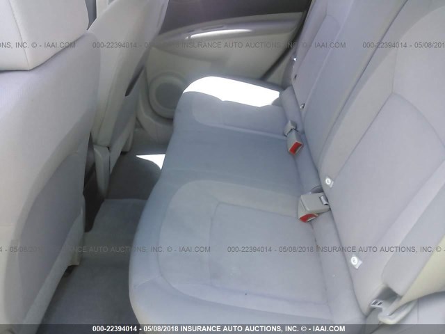 JN8AS58T69W060423 - 2009 NISSAN ROGUE S/SL WHITE photo 8