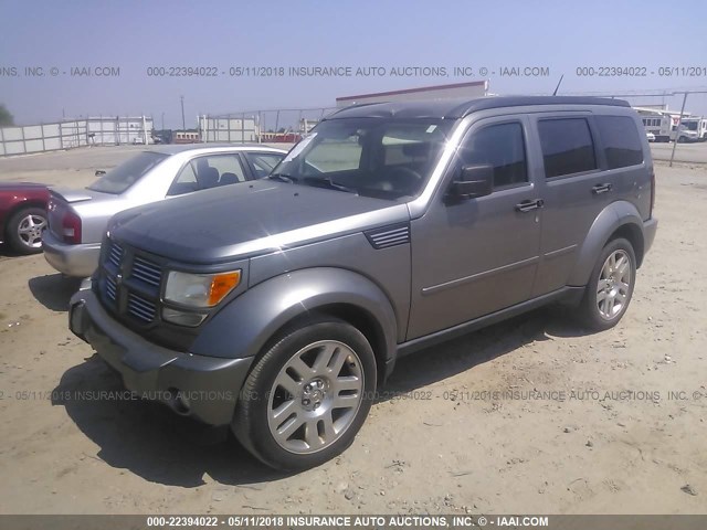 1D4PT4GK6BW602697 - 2011 DODGE NITRO HEAT GRAY photo 2