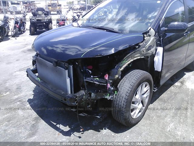 2HKRM3H72FH519836 - 2015 HONDA CR-V EXL BLACK photo 6