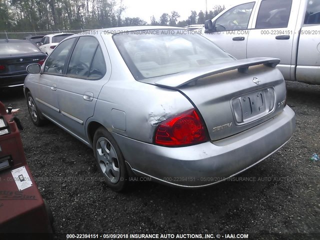 3N1CB51D45L511147 - 2005 NISSAN SENTRA 1.8/1.8S SILVER photo 3