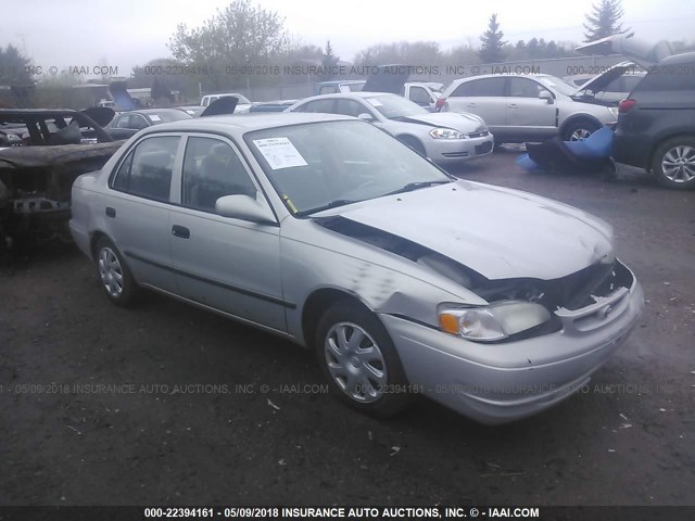 2T1BR12E2YC309239 - 2000 TOYOTA COROLLA VE/CE/LE GRAY photo 1