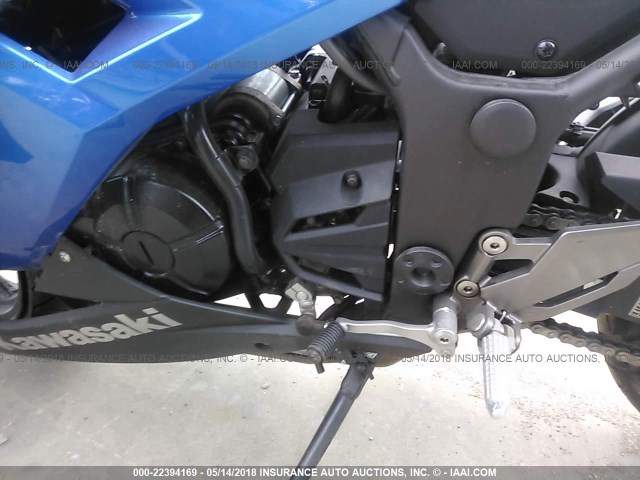 JKAEX8B12HDA37526 - 2017 KAWASAKI EX300 B BLUE photo 9