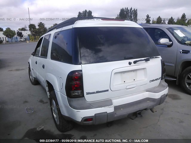 1GNES16S836168847 - 2003 CHEVROLET TRAILBLAZER EXT WHITE photo 3