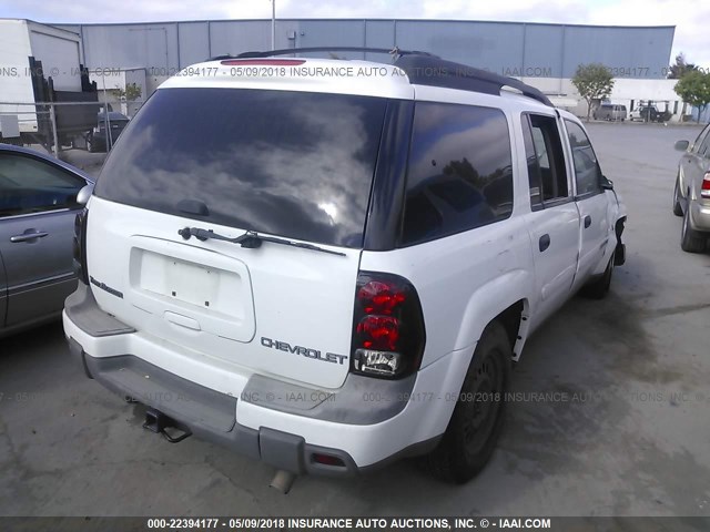 1GNES16S836168847 - 2003 CHEVROLET TRAILBLAZER EXT WHITE photo 4