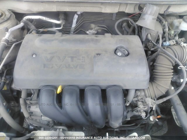 2T1KR32E33C070224 - 2003 TOYOTA COROLLA MATRIX XR GOLD photo 10