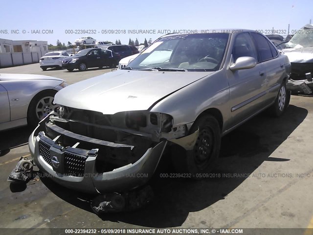 3N1CB51D14L905963 - 2004 NISSAN SENTRA 1.8/1.8S GRAY photo 2