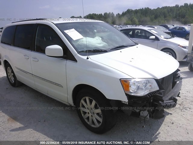 2C4RC1BG8ER442309 - 2014 CHRYSLER TOWN & COUNTRY TOURING WHITE photo 1