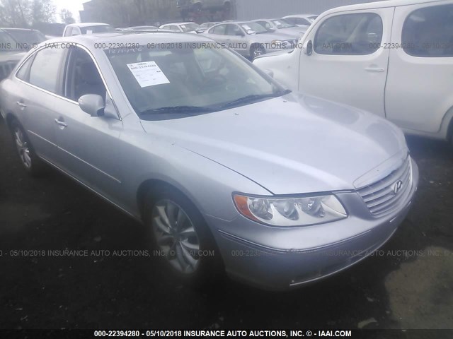 KMHFC46F78A282577 - 2008 HYUNDAI AZERA SE/LIMITED SILVER photo 1